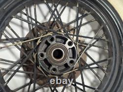 2011 Harley Sportster XL1200N 1200 OEM Front Rear Wheel Rim Tire Spoked 16 19