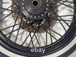 2011 Harley Sportster XL1200N 1200 OEM Front Rear Wheel Rim Tire Spoked 16 19