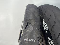 2011 Harley Sportster XL1200N 1200 OEM Front Rear Wheel Rim Tire Spoked 16 19