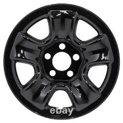 2012-2016 Honda CR-V LX 6977-GB 16 Gloss Black 5 Spoke Steel Wheel Skins SET/4