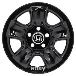 2012-2016 Honda CR-V LX 6977-GB 16 Gloss Black 5 Spoke Steel Wheel Skins SET/4