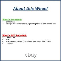 2012 528i OE Wheel 18x8 10 Spoke Front And Rear Turbine Design Wide Spoke Edge