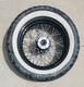 2012 Victory Highball Rear Spoked Wheel Rim Oem Black 16 2 Broken Spokes
