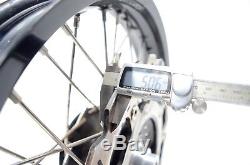 2013 Triumph Thruxton 900 Canyon Racing TT Spoked Alloy Wheels Set Front Rear J1