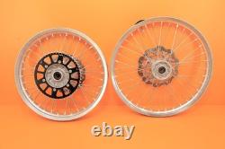 2014 07-24 RMZ250 RMZ 250 EXCEL Front Rear Wheel Set Hub Rim Spokes 21/19