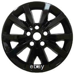 2014-2020 Dodge Durango SXT # 8249G-B 18 10 Spoke GLOSS BLACK Wheel Skins SET/4