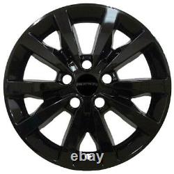 2014-2020 Dodge Durango SXT # 8249G-B 18 10 Spoke GLOSS BLACK Wheel Skins SET/4