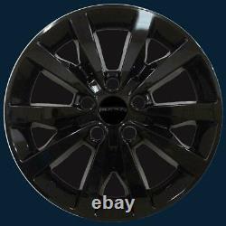 2014-2020 Dodge Durango SXT # 8249G-B 18 10 Spoke GLOSS BLACK Wheel Skins SET/4