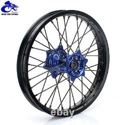 2014-2021 YZ250F YZ450F 21 & 18 For Yamaha Front Rear Spoked Wheel Rim Hub Set