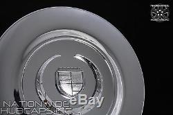 2015 16 17 for Cadillac Escalade 22 Chrome Wheel Center Rim Hub Caps Lug Covers