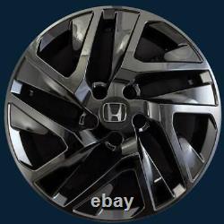 2015-2016 Honda CR-V EX & EX-L # 7645-GB 17 10 Spoke BLACK Wheel Skins SET/4