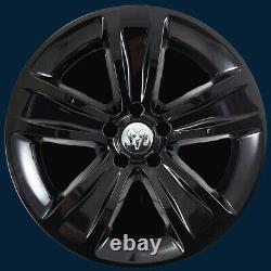 2015-2019 Dodge Charger SXT # 8252-GB 18 5 Spoke Gloss Black Wheel Skins SET/4