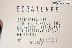 2015-2020 HONDA FIT FRONT OR REAR WHEEL RIM 10-SPOKE 16X6J 53 With CENTER CAP OEM