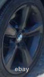 2016 X4 OE Wheel 19x8-1/2 Front Or Rear 5 Spoke Solid Spoke Black BMW