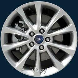 2017-2018 Ford Fusion # 767-GB 17 10 Spoke Gloss Black Wheel Skins NEW SET/4