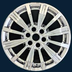 2017-2019 CADILLAC XT5 # 8017P-C 18 12 Spoke Wheel Chrome Wheel Skins NEW SET/4