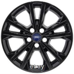 2017-2019 Ford Escape SE / SEL 17 Gloss Black Wheel Skins # IMP414BLK NEW SET/4