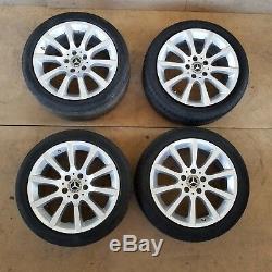 2017 Mercedes-benz Slc300 Front Rear 17 10-spoke Wheel Rim Pirelli Tire Set Oem