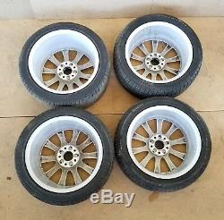 2017 Mercedes-benz Slc300 Front Rear 17 10-spoke Wheel Rim Pirelli Tire Set Oem