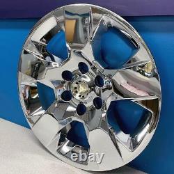 2019-2021 Ram 1500 Big Horn Model # IMP435X 18 5 Spoke CHROME Wheel Skins SET/4