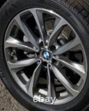2019 X3 OE Wheel 19x7-1/2 Front Or Rear 5 Spoke V Spoke Wide Spoke BMW