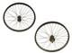 20 36 Spoke Double Walls Front & Rear Wheel 9t Axle 14mm Sealed Bearing Black