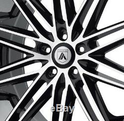 20 Asanti Wheels Rims Black Machined 5x127 Lexani Forgiato