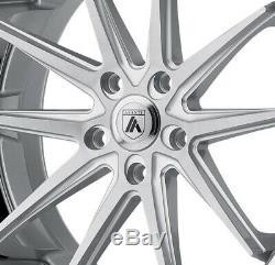 20 Asanti Wheels Rims Silver Brushed 5x127 Lexani Forgiato