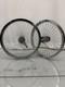 20 Bicycle Wheel Rims Set 68 Spokes Rear & Front Chrome Beach Cruiser Lowrider