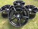 20 Factory Genuine Bmw 5 & 7 Series M Double Spoke Wheels Rims 20 Satin Black