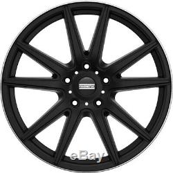 20 Matte Black Wheels Rims 5x115 Oe Replicas