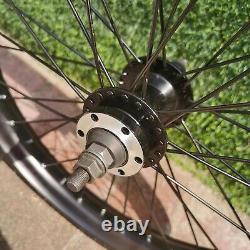 20 Spoke Wheel 36S with 22T Freewheel 100 135mm 12G, Double Layer Wheelset