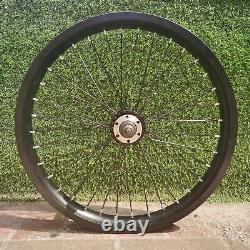 20 inch Bicycle Wheel Rim 12G, Heavy Duty Double Wall Spoke Bike Rim Front &Rear