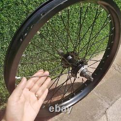 20 inch Bicycle Wheel Rim 12G, Heavy Duty Double Wall Spoke Bike Rim Front &Rear