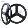 20 Inch Bike 3 Spoke Carbon Wheel, 40mm Clincher V Brake/disc Brake 451 Wheelset