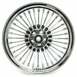 21X3.5 16X3.5 Fat Spoke Wheels For Harley Softail Heritage Classic Deluxe FLSTF