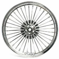 21X3.5 16X3.5 Fat Spoke Wheels Rims Set for Harley Softail Heritage Custom FLSTC