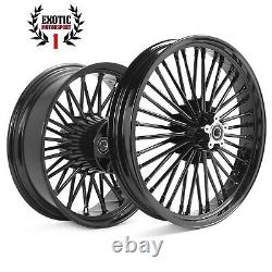 21X3.5 16X5.5 Fat Spoke Cast Wheels Harley Street Road Glide Road King 2009 UP