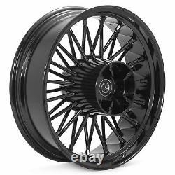 21X3.5 16X5.5 Fat Spoke Cast Wheels Harley Street Road Glide Road King 2009 UP