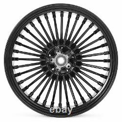 21X3.5 16X5.5 Fat Spoke Cast Wheels Harley Street Road Glide Road King 2009 UP