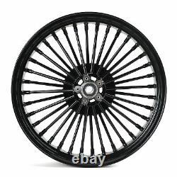 21X3.5 16X5.5 Fat Spoke Cast Wheels Harley Street Road Glide Road King 2009 UP