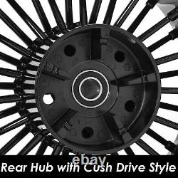21X3.5 16X5.5 Fat Spoke Wheels Rotors for Harley Touring Street Road Glide 09 UP