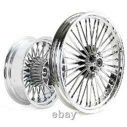 21X3.5 16X5.5 Fat Spoke Wheels for Harley Touring Street Glide FLHX 2009-2021