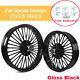 21x3.5 18x3.5 Fat Spoke Wheel Front Rear For Harley Dyna Fat Bob Fxdf Wide Glide