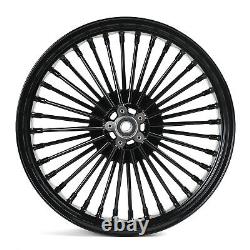 21X3.5 18X5.5 Fat Spoke Wheels with Spacers Set for Harley Breakout FXSB 2013-2017