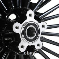 21X3.5 18X5.5 Fat Spoke Wheels with Spacers Set for Harley Breakout FXSB 2013-2017