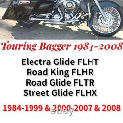 21 & 16 3.5 Fat Spoke Wheels Rims for Harley Touring Road King Glide 2000-2008