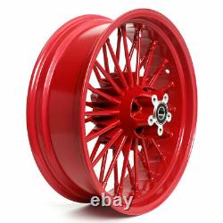 21/18 Fat Spoke Dual Disc Front Rear Cast Wheels Dyna Softail Touring for Harley