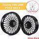 21 & 18 Fat Spoke Wheels For Harley Touring Road King 00-07 Electra Road Glide