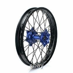21+18 Front Rear Spoke Wheels Rims Hubs Set For Yamaha YZ250F YZ450F 2014-2021